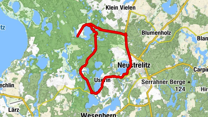 Kratzeburg - Kirche Kratzeburg - Neustrelitz