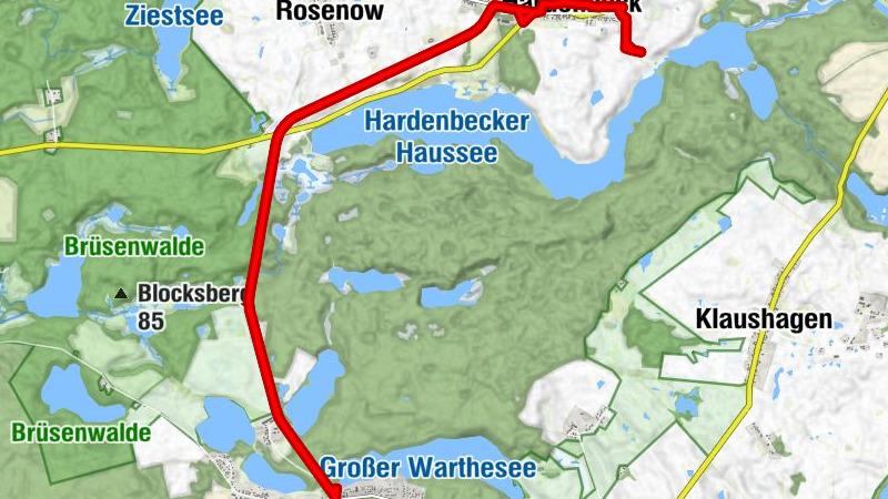 Hardenbeck - Bröddin - Warthe