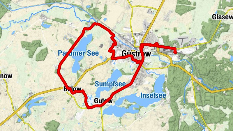 Priemerburg - Bockhorst - Güstrow - Dom zu Güstrow