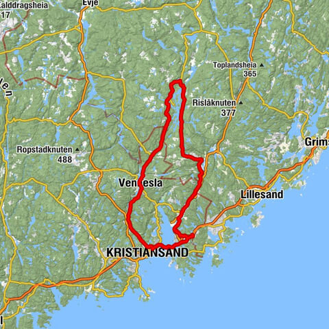 Reli Safari - Kalvehaugen - Grovane bedehus - Vennesla gamle kirke