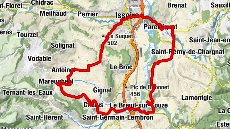 Issoire - Église Saint-Nicolas - Église Saint-Verny - Église Saint-Pierre