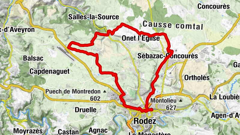 Rodez - Les Canals - Les Balquières - Église Saint-Barnabé