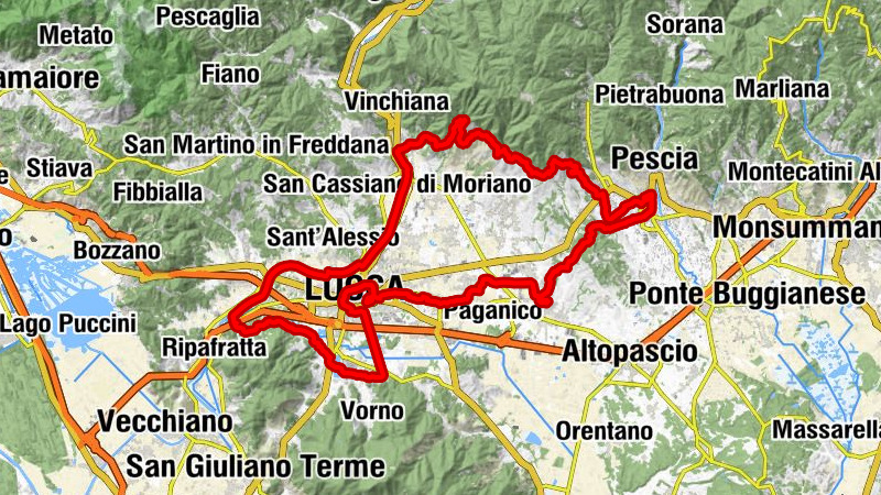 Pescia - Pieve di San Gennaro - Chiesa di San Frediano - San Giusto