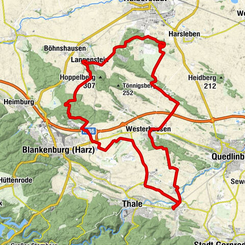 Neinstedt - Amsberg/Weinberg - Luchsdörne - Kochan's Restaurant