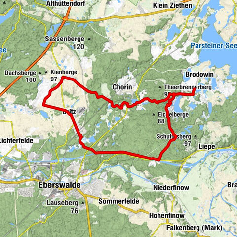 Britz - Landgasthof - Dorfkirche Golzow - Chorin