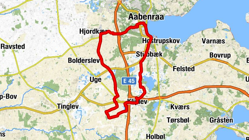 Aabenraa - Årslev - Nybøl - Kliplev Kirke
