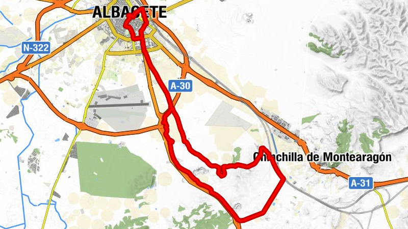 Polígono de San Antón - La Pajarita - Villacerrada-Centro - Albacete