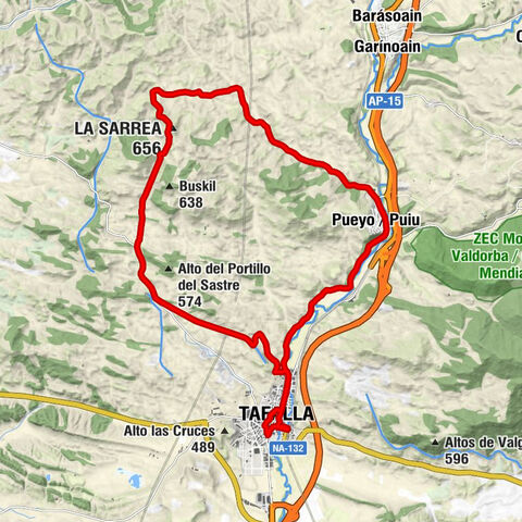 Tafalla - Iglesia de los Escolapios - LA SARREA - Iglesia de Santa Maria