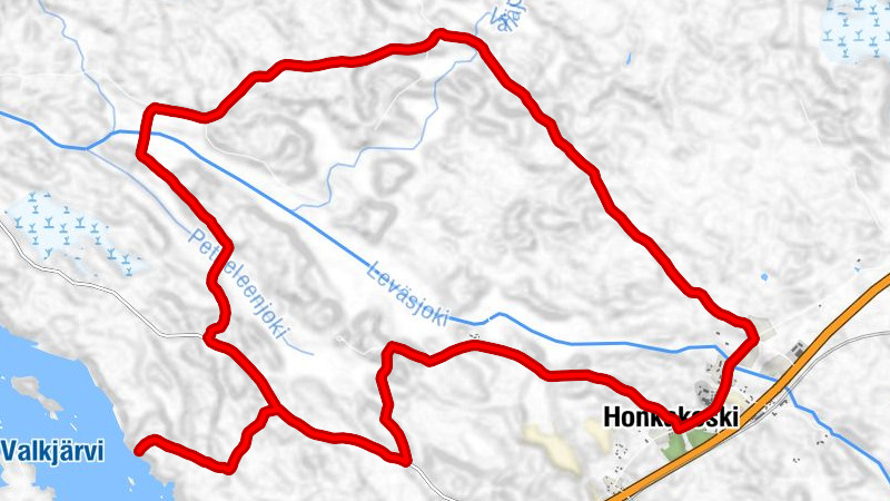 Pomarkku - Honkakoski