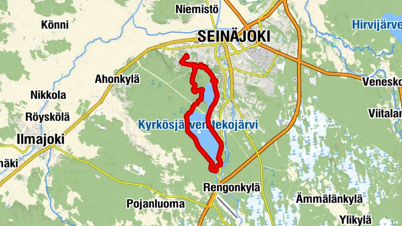Seinäjoki - Katajalaakso - Jouppilan vuori