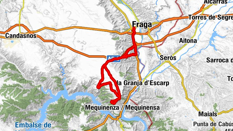 Fraga - lo Camí de la Font - Torrente de Cinca / Torrent de Cinca - Cafe Edelweiss