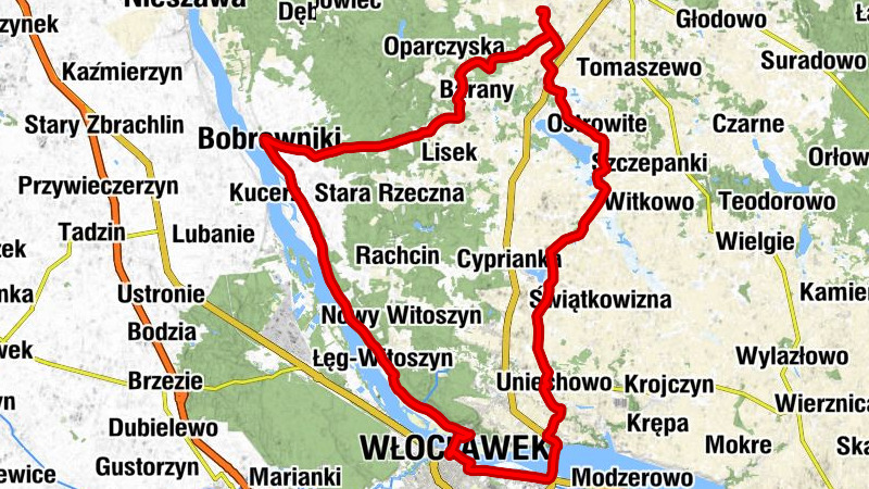 Ośmiałowo - Bobrowniki - Włocławek - Kościół pw. Matki Bożej Fatimskiej