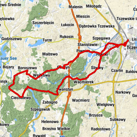 Tczew - Zatorze - Rokitki