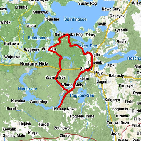 Lipa Tylna - Lipa Przednia - Wiartel Mały - Kościół pw. Św. Marii Maksymiliana Kolbe
