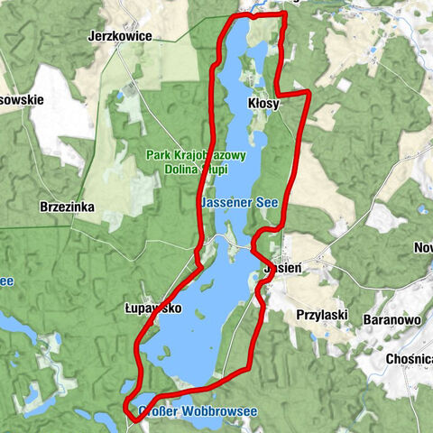 Łupawsko - Jasień - Chojnowo - Kłosy