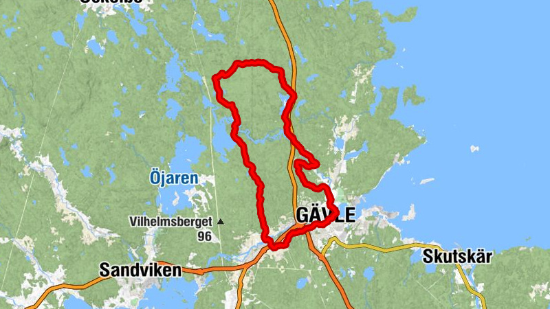 Gävle - Backa - Alborga