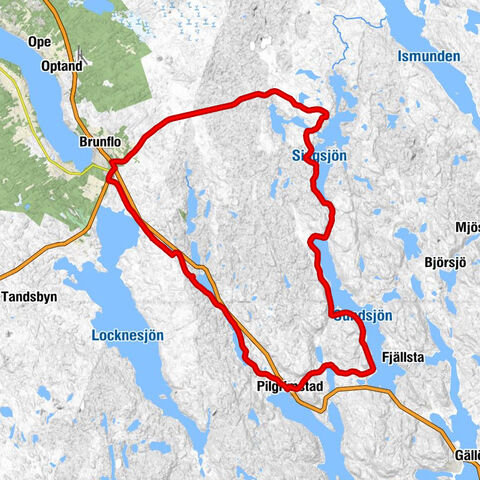Pilgrimstad - Hanåsen - Fanbyn - Marsätt