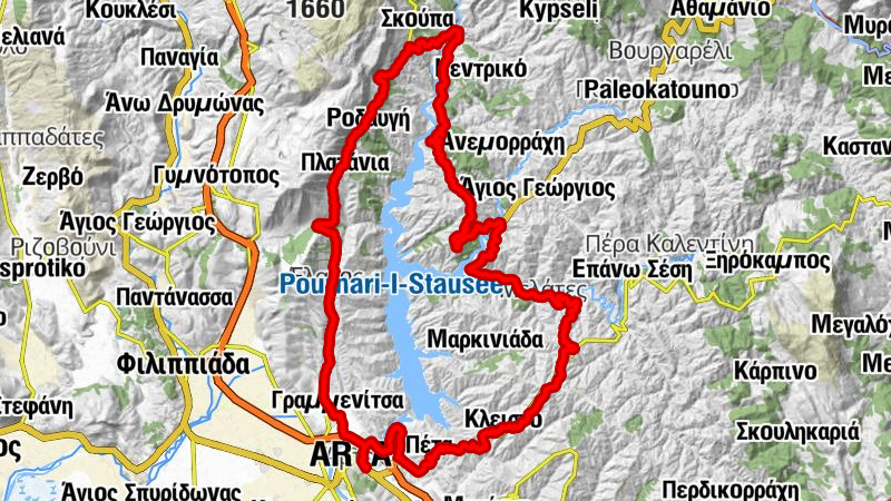 Άρτα - Βλαχέρνα - Γραμμενίτσα - Ι.Ν.Άγιου Δημητρίου