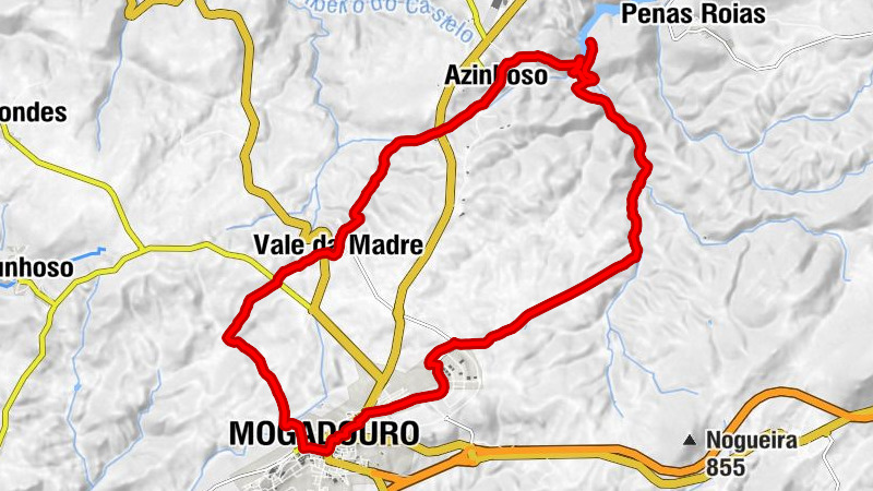 Mogadouro - Igreja de Santa Maria de Azinhoso - Lagar do Nicolau - Capela de Nossa Senhora da Saúde