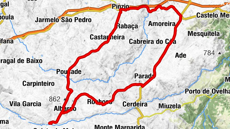 Vila Fernando (Gare) - Albardo - Pouzadinhas - Rochoso