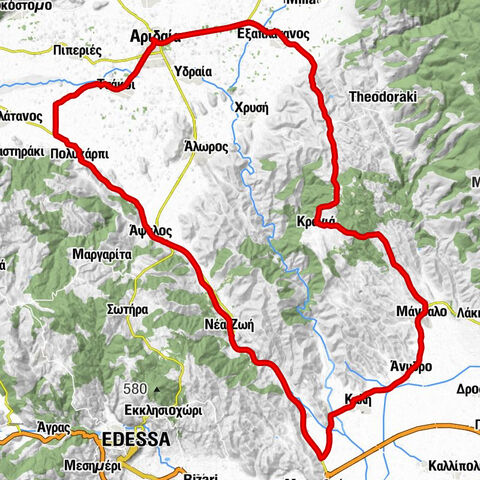 Αριδαία - Διαχρονικόν - Εξαπλάτανος - Κρανιά