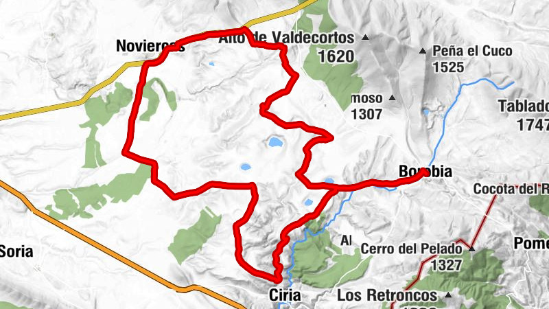 Borobia - Torrecilla Alta - Muelacerrada - Cueva del Soldado