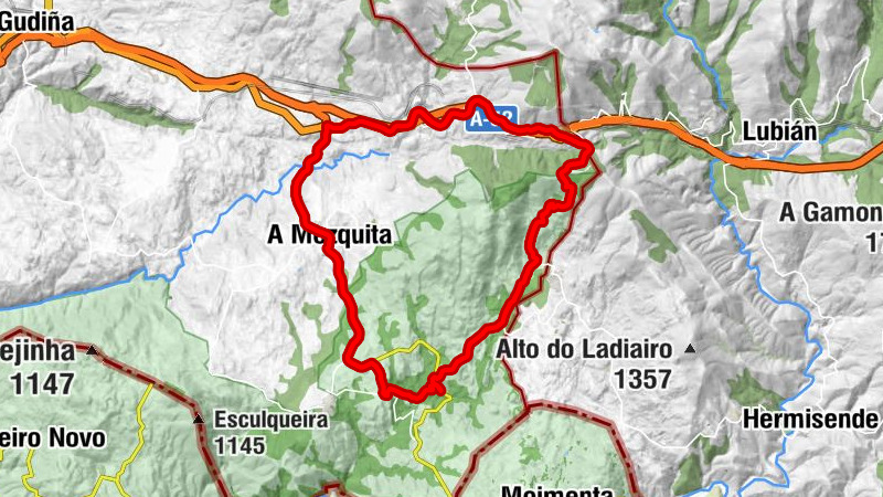 Cádavos - A Barreada da Cancela - Igrexa da Nosa Señora da Encarnación de Castromil - Igrexa de San Martiño da Mezquita