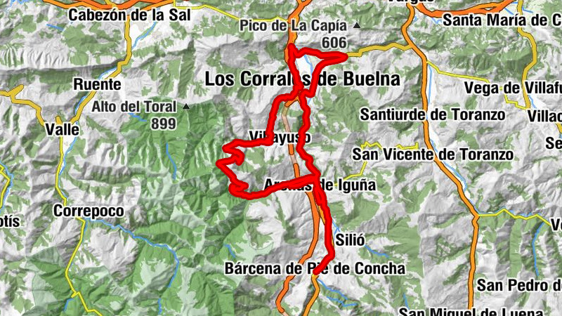 Bárcena de Pie de Concha - Iglesia de San Félix - Iglesia de San Juan Bautista - Iglesia de San Sebastián