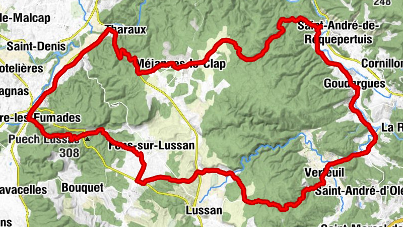 Allègre-les-Fumades - Église Notre-Dame et Saint-Michel - Église Saint-Théodorit - Lussan