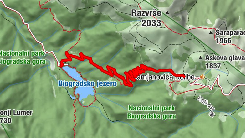 Opština Kolašin - Lazovi - Dolovi - Katun Dolovi Lalevica