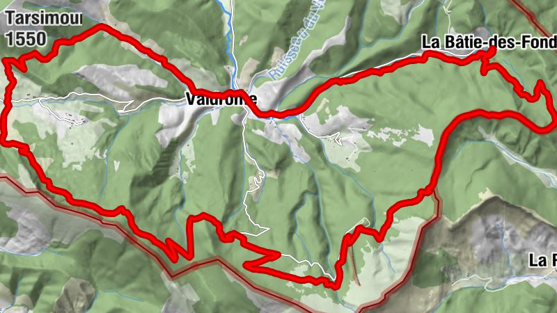 Valdrôme - Le Bourg - La Valette