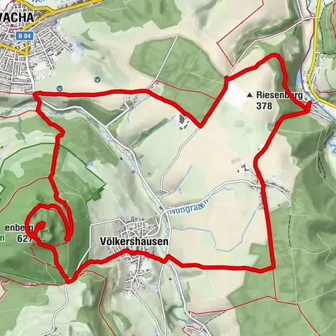 Circular hike Dietlas - Oechsenberg - Dietlas