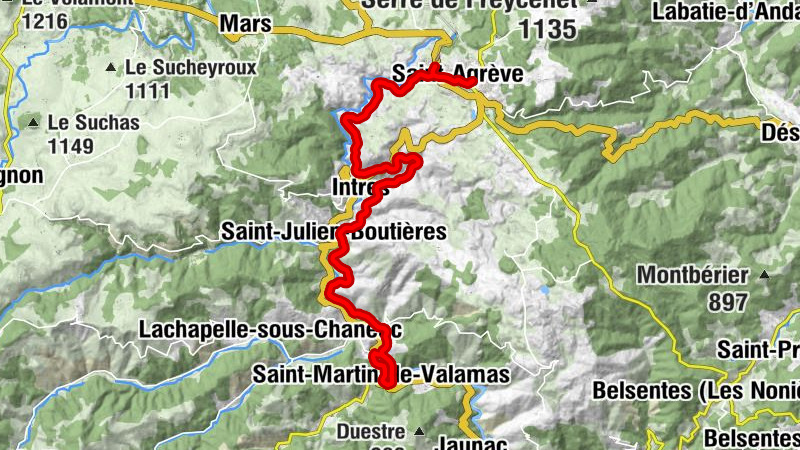 L'épicea - Le pas pire - Le Verdun - Saint-Agrève