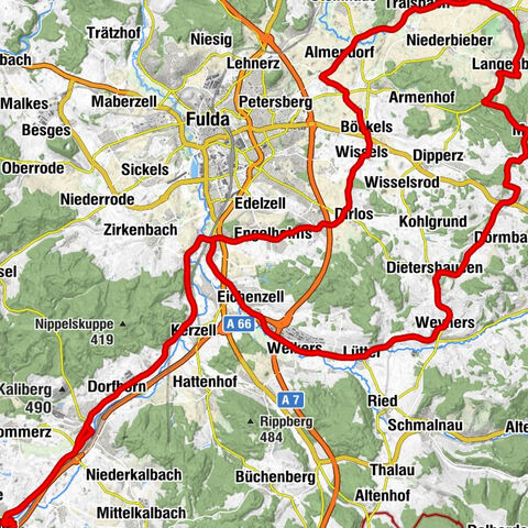 Flieden - Heiligen Familie - Hühnerkopf - St. Georg