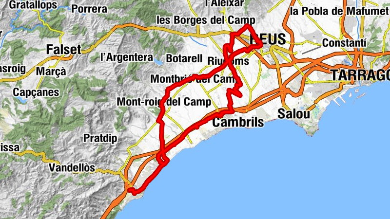 l'Hospitalet de l'Infant - Cambrils - Sant Antoni - Sant Pere