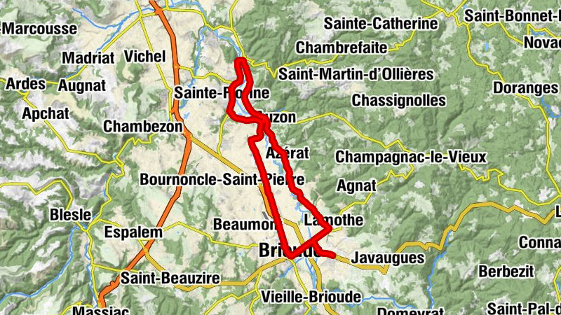 Brioude - Aux Amis de la Route - Basilique Saint-Julien