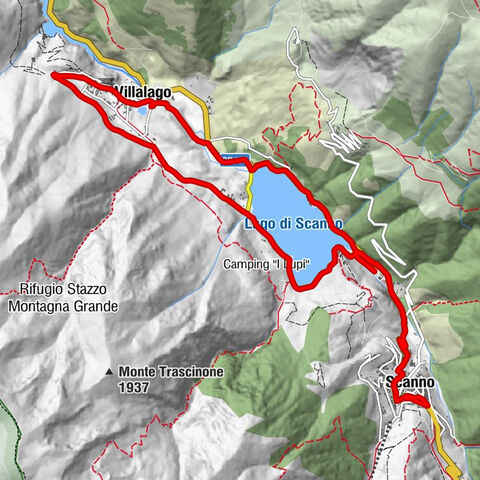 Chalet del Lago - La fontanella - Trattoria Bar Sul Lago - Chiesa di Santa Maria della Valle