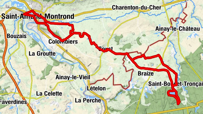 Saint-Amand-Montrond - Orval - Saint-Amand-Montrond - Église Saint-Martin - Orval