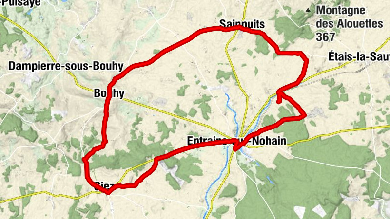 Étais-la-Sauvin - Chapelle Notre-Dame de Lorette - Église Saint-Martin - Entrains-sur-Nohain