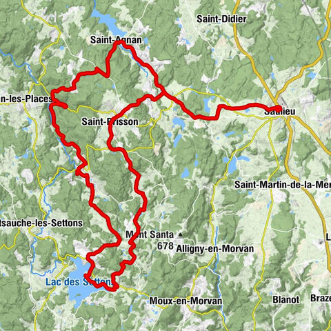 Basilique Saint-Andoche - Église Saint-Brice - Église Saint-Aignan - Saulieu