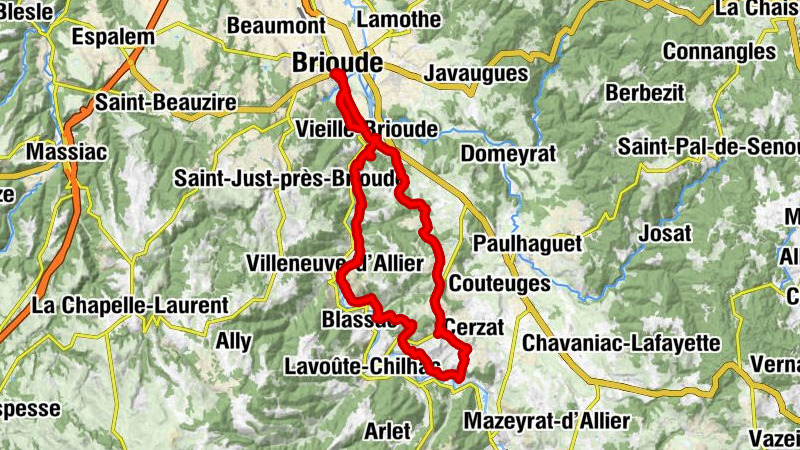 Brioude - Vieille-Brioude - Église Sainte-Anne - Église Saint-Honorat