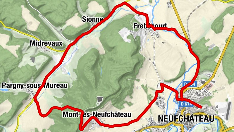 Haut de Bellieu - Mont-lès-Neufchâteau - Église Saint-Barthélemy - Église Sainte-Colombe