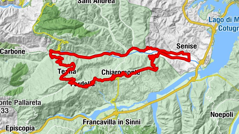 Chiaromonte - Senise - Teana - Fardella