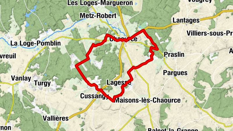 Chaource - Église Saint-Martin - Lagesse - Le Bochot