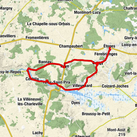 Étoges - Église Saint-Alpin - Église Saint-Memmie - Église Saint-Nicolas