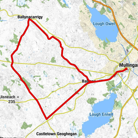 Mullingar - Ballinea - Ballynacarrigy