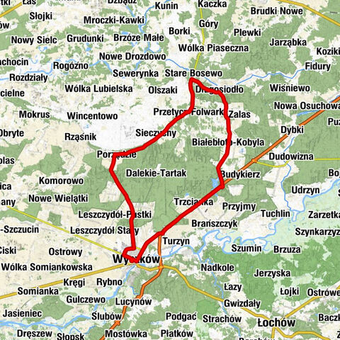 Nowa Wieś - Trzcianka - Ojcowizna - Wyszków