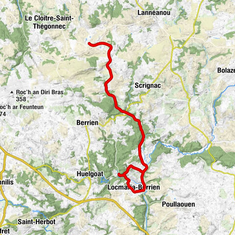 Aux amis routiers - Pont-ar-Gorret - La Gare de Scrignac - La Petite Coudraie
