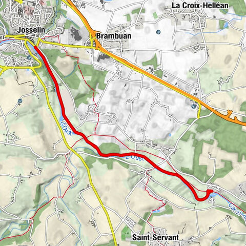 La Roche - Le Moulin de Carmenais - Josselin