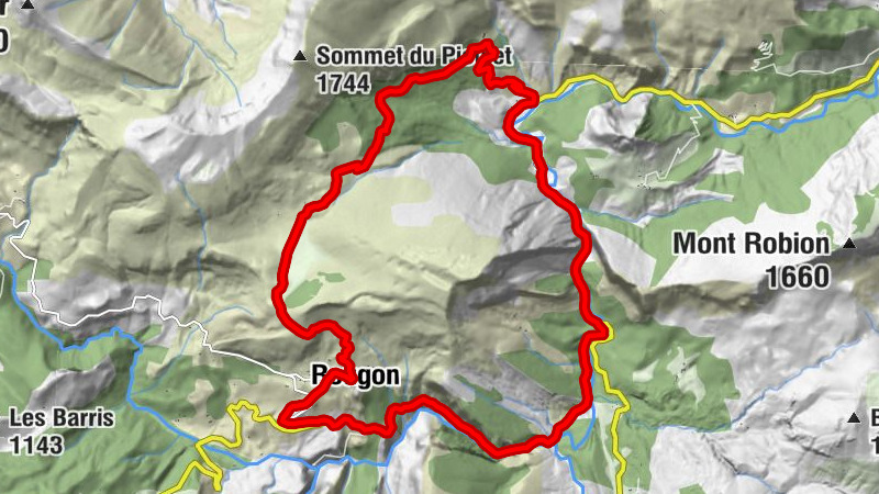 Castellane - Chasteuil - La Terrasse - Emergence d'Aremus